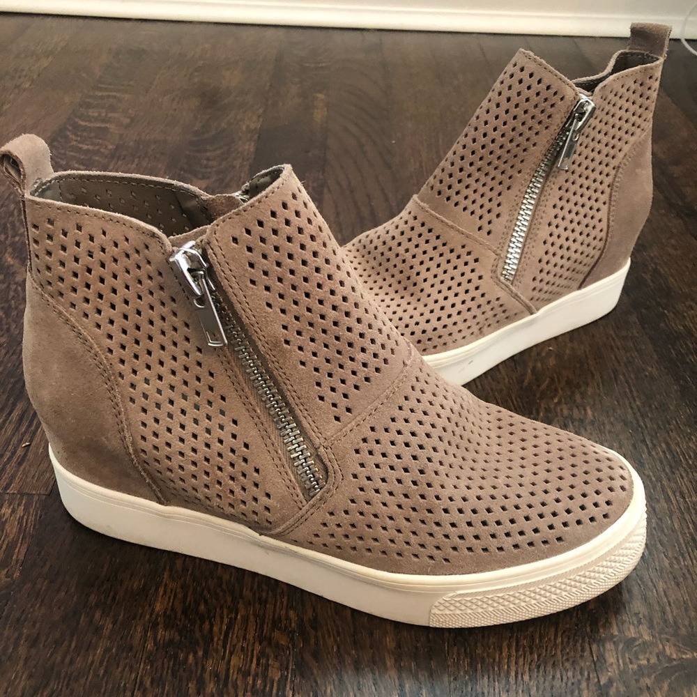 Steve Madden wedgie high-top wedge sneaker
